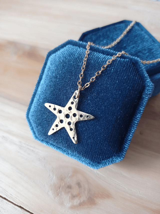 Collier étoile de mer - collection d&#039;été mer